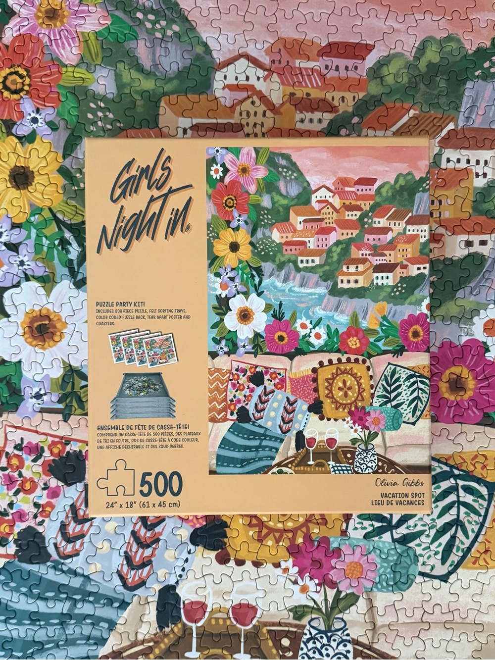 500-Piece Puzzle - Vibrant Multicolor